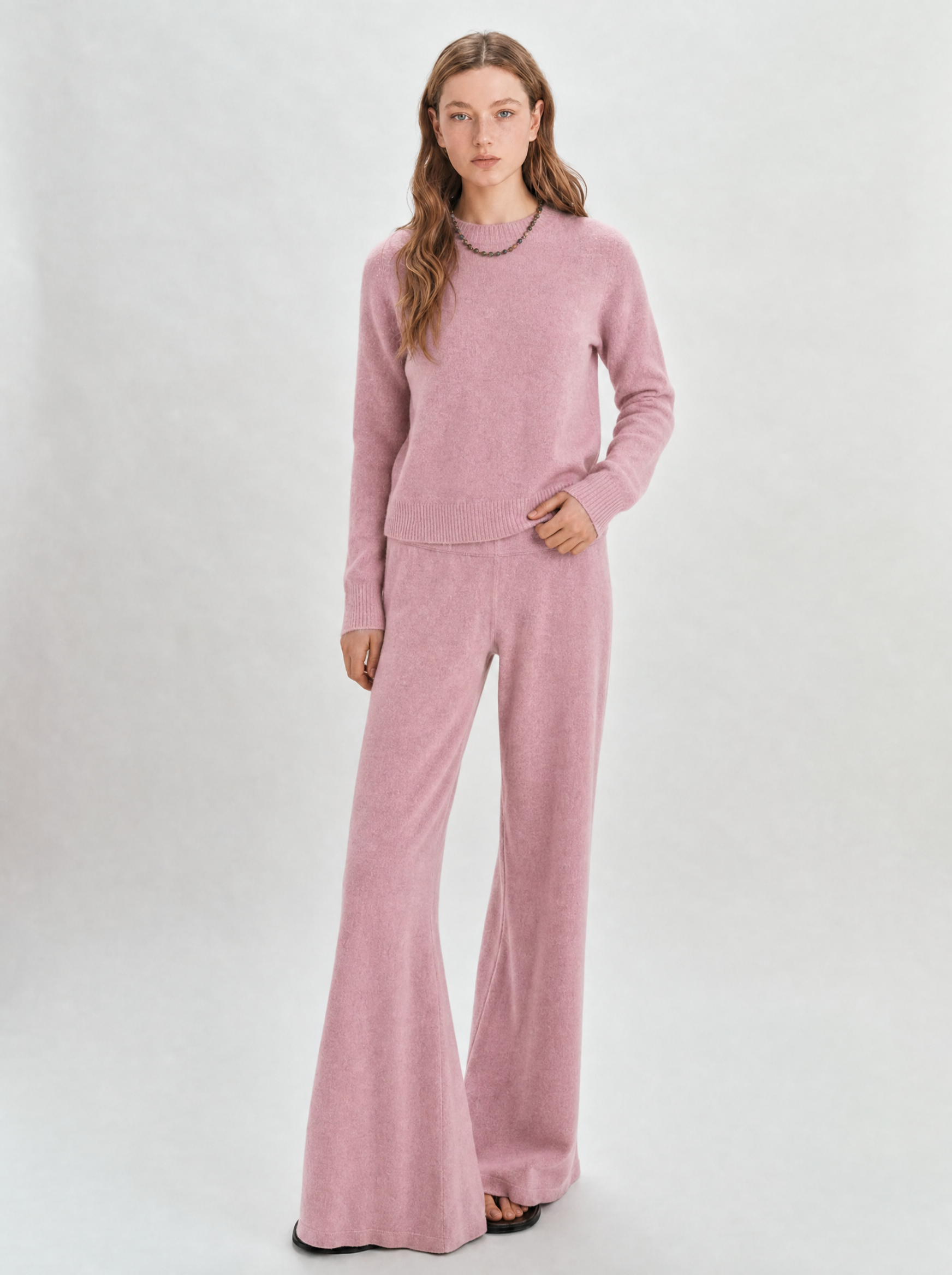 The Fleur Trouser — Rose