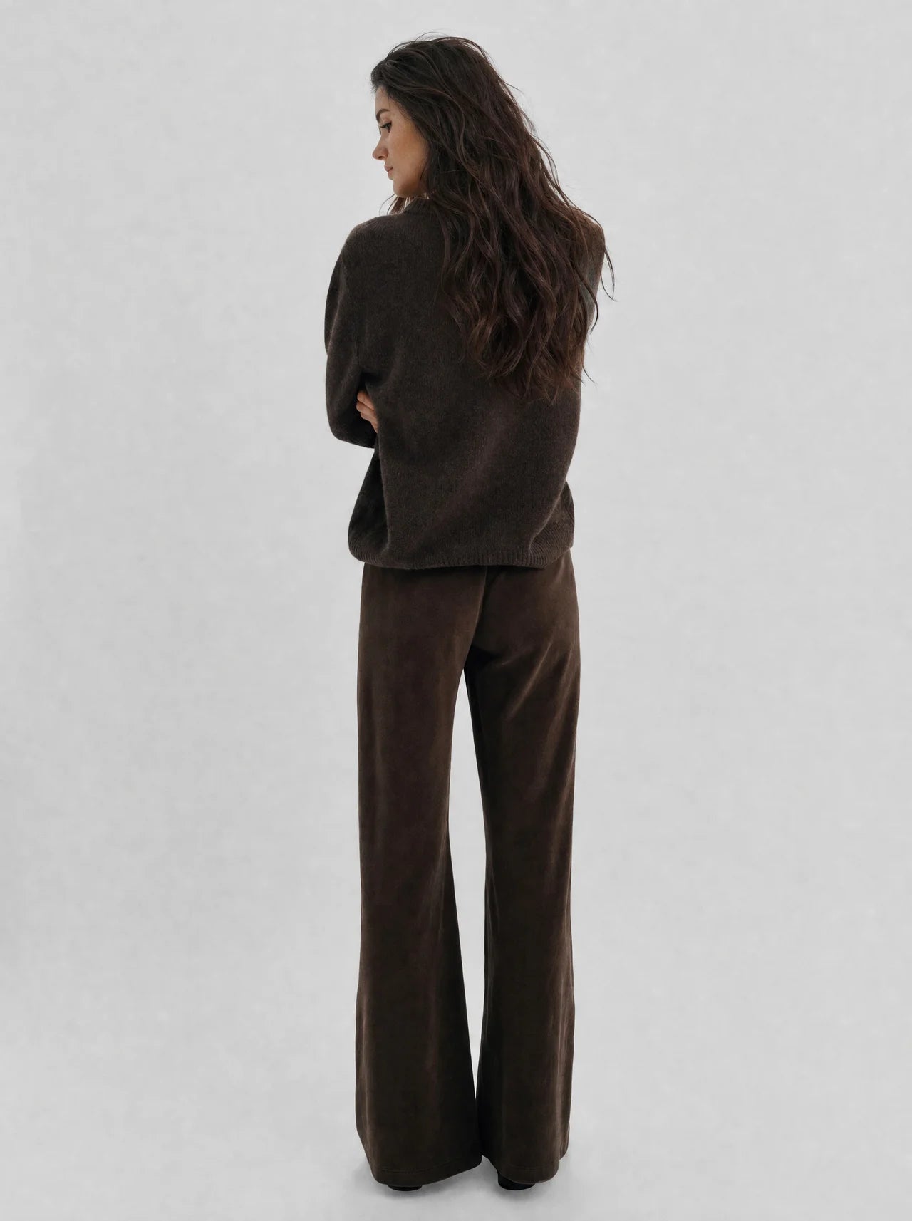 The Noir Trouser — Chocolate