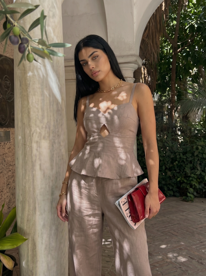 Riviera Trousers — Brown