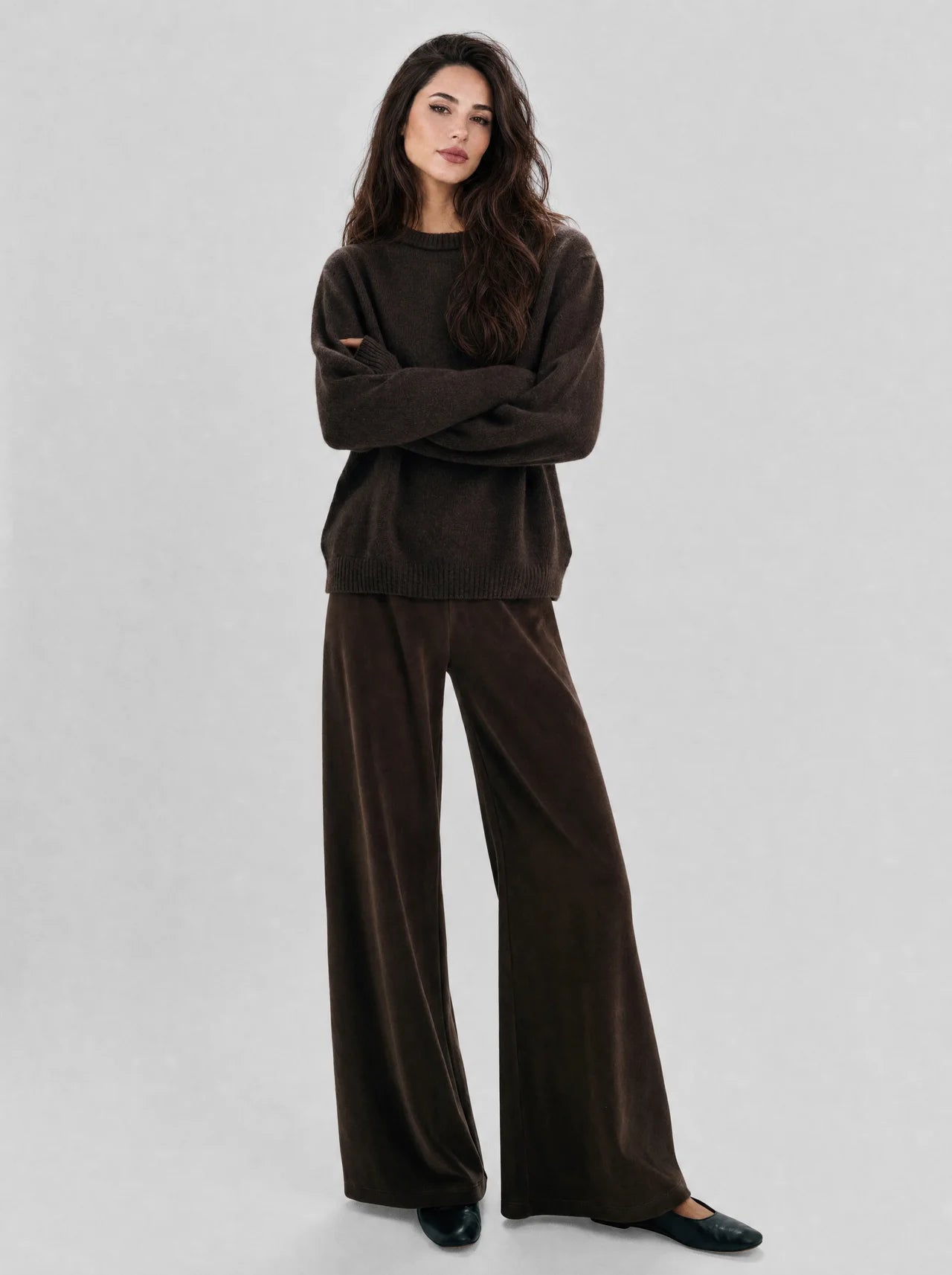 The Noir Trouser — Chocolate