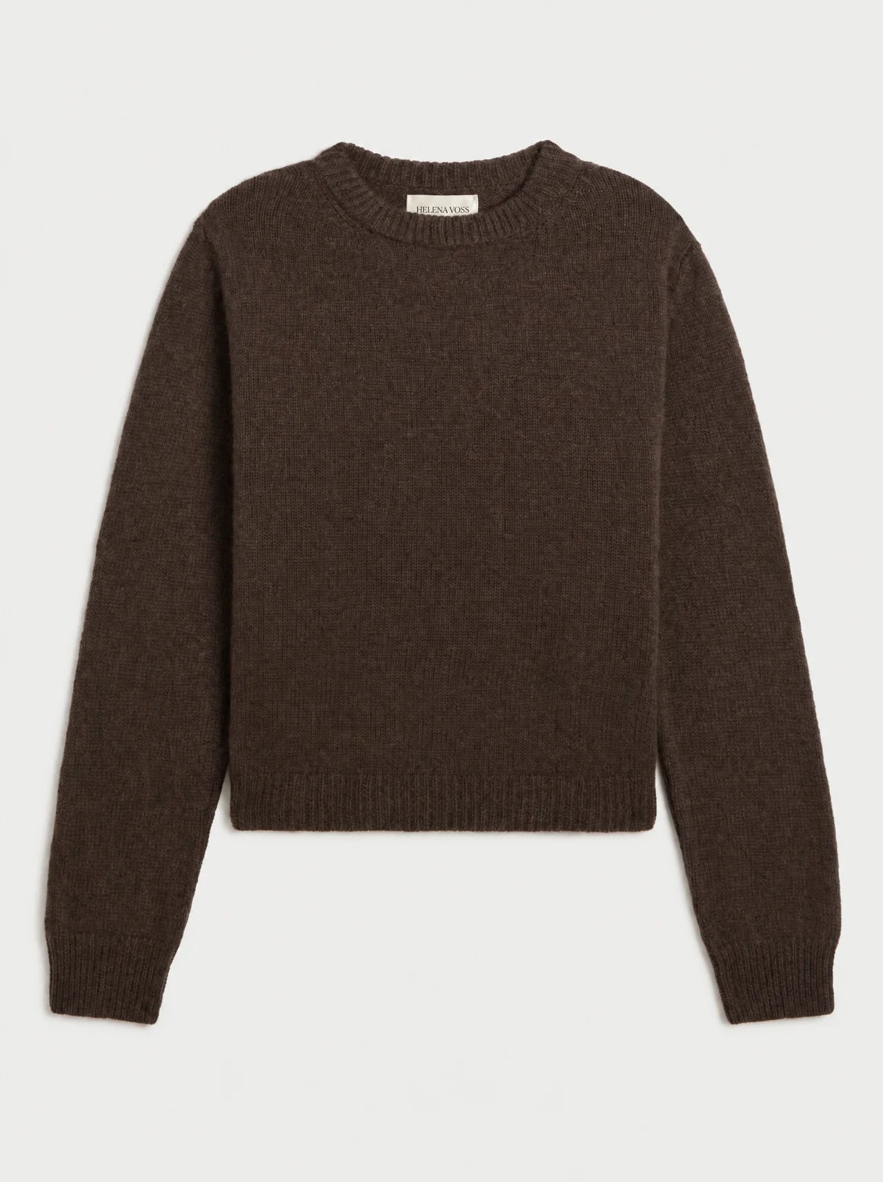 The Noir Pullover — Chocolate